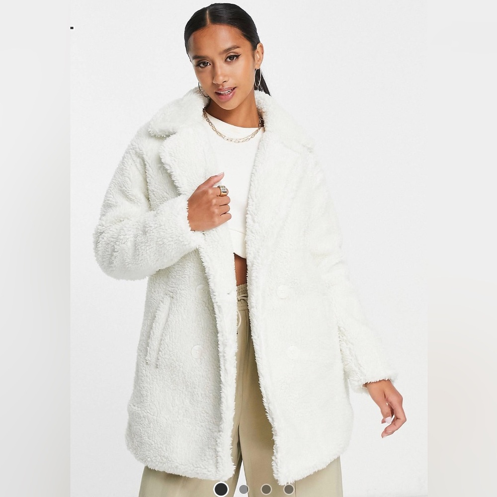 Cream coat
